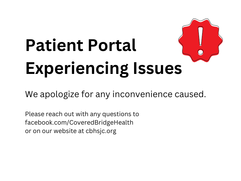 Image describing patient portal issues