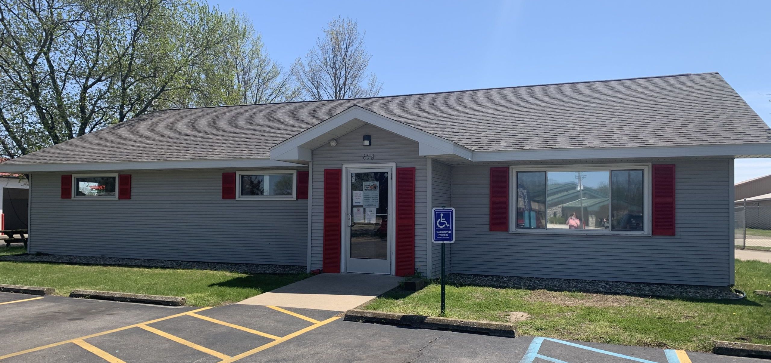 Photo of the CBH clinic building in Centreville, MI.